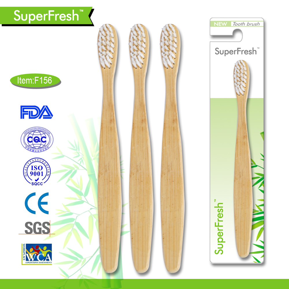 Kids Bamboo Toothbrush Model F156