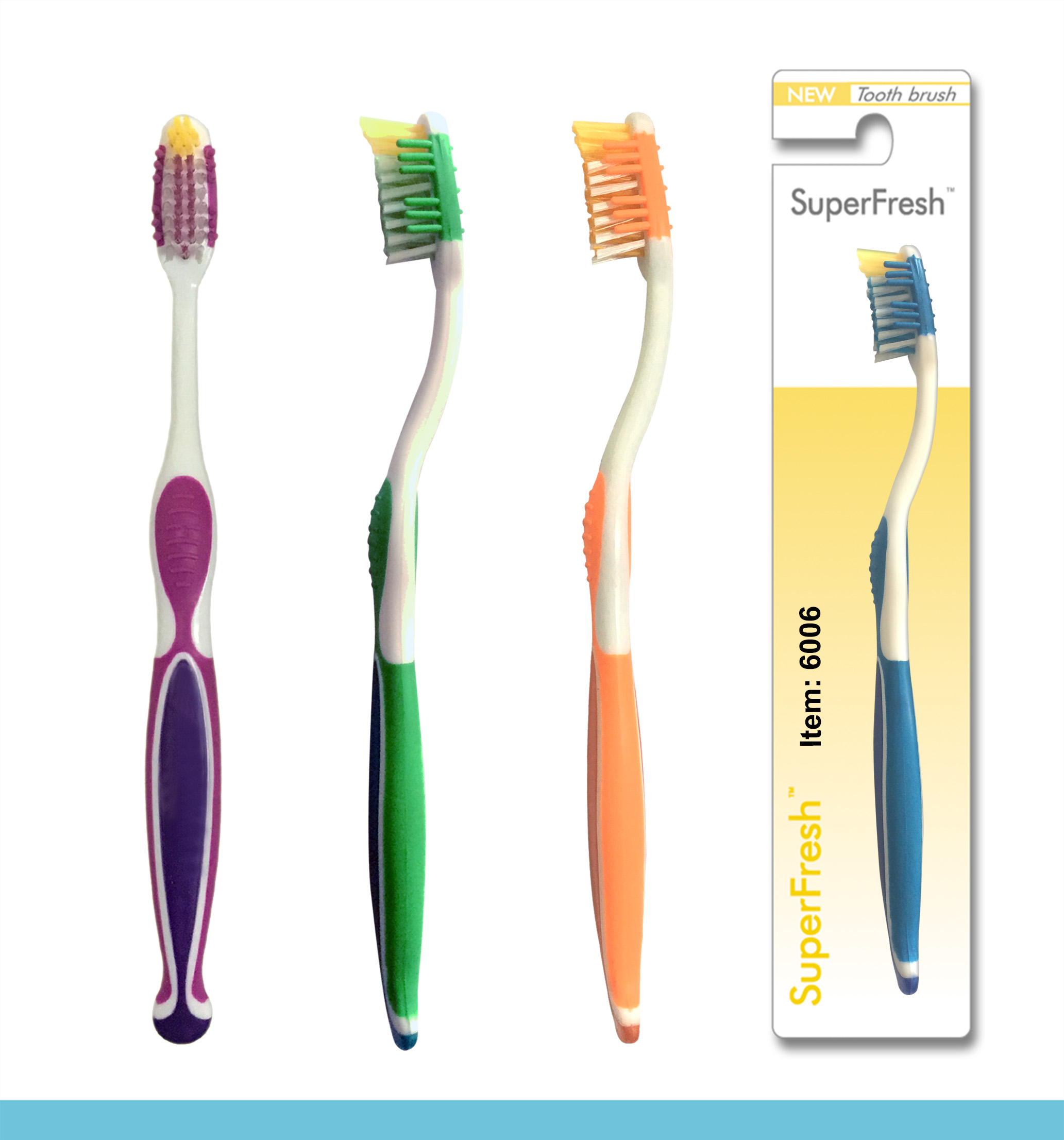 Adult toothbrush Model 6006